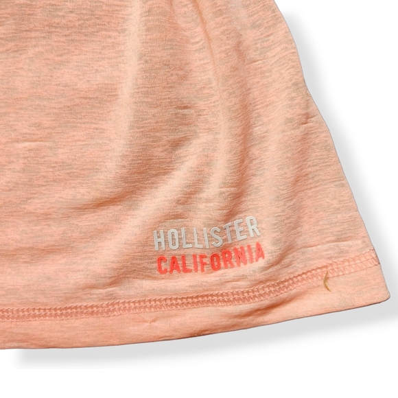 HOLLISTER - Activewear Mesh See Through Racer Back Pink Neon Tank Top - Picture 8 of 10